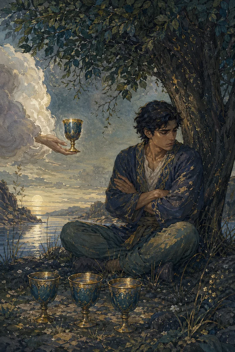 Four of Cups