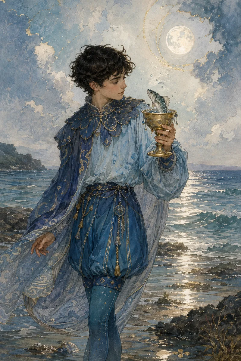 Page of Cups