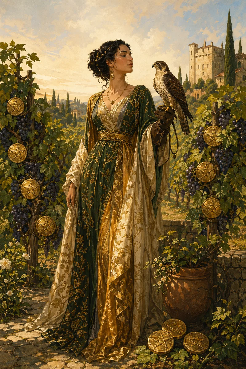 Nine of Pentacles