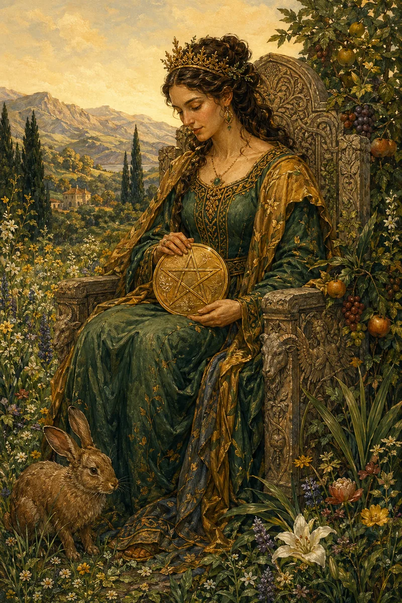 Queen of Pentacles