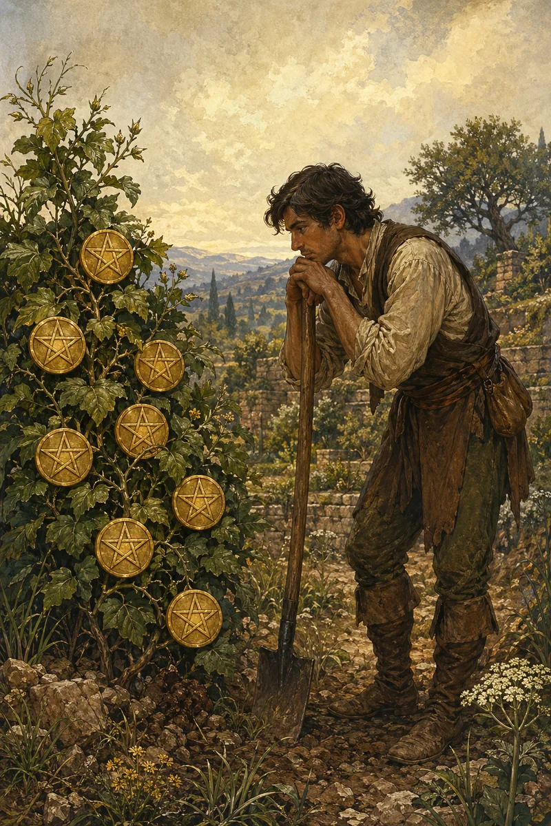 Seven of Pentacles