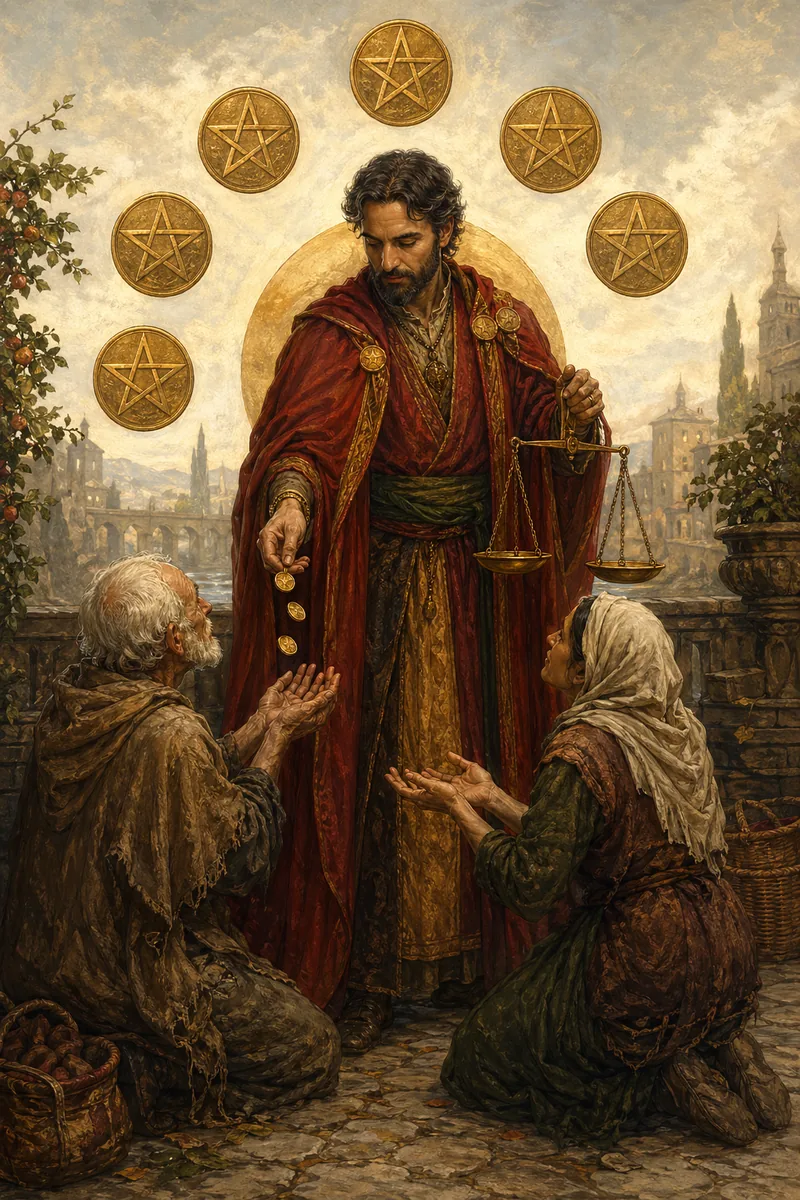 Six of Pentacles