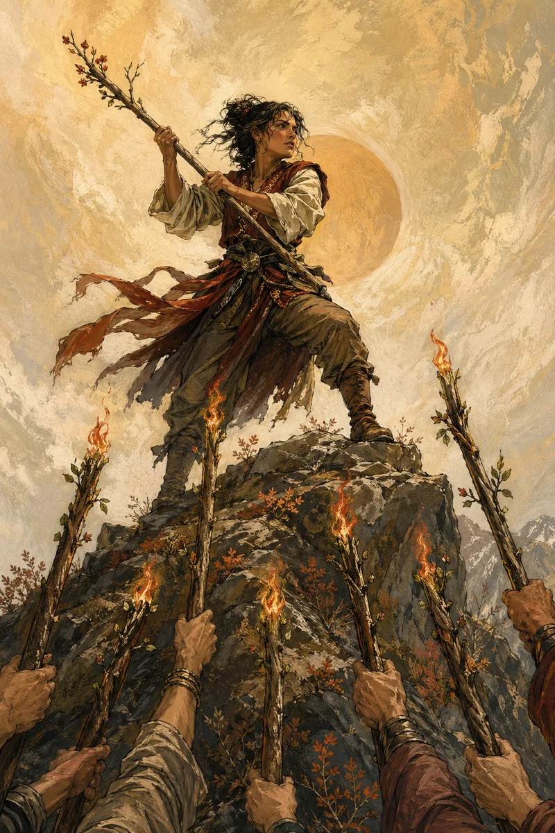 Seven of Wands