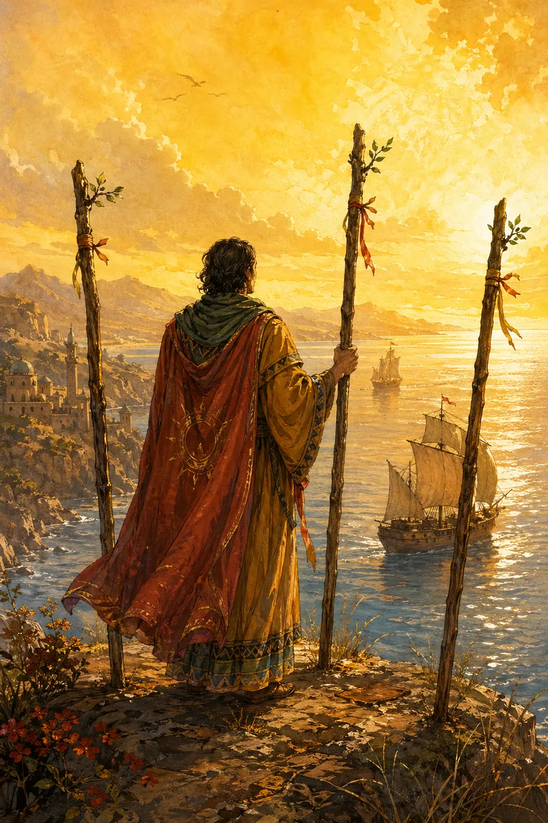 Three of Wands