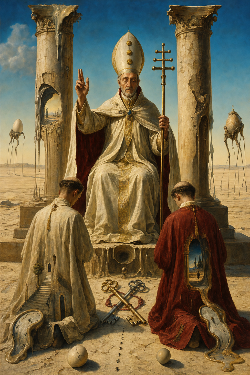 The Hierophant — Dalí special edition